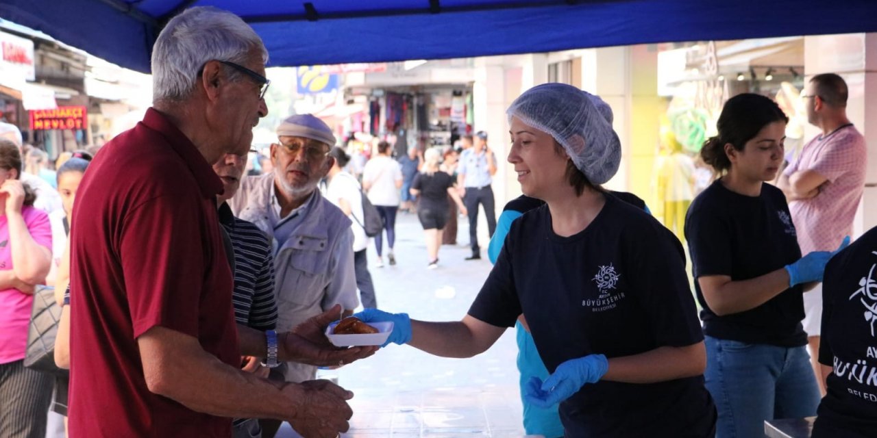 Aydın Büyükşehir Belediyesi’nden şehitler için lokma hayrı