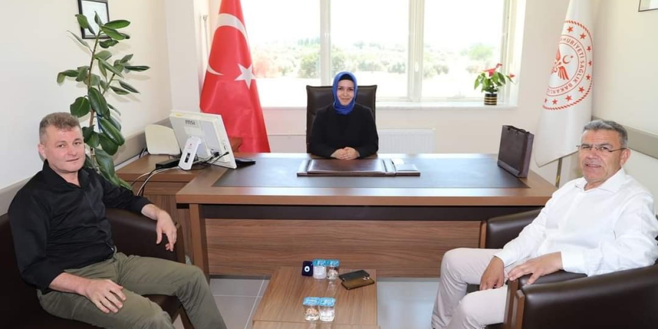 Başkan Güler, yeni başhekim ile görüştü
