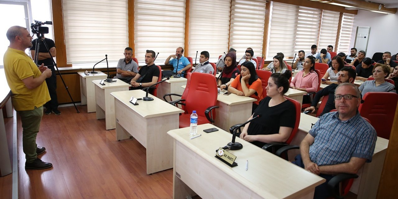Merkezefendi Belediyesi hizmet içi eğitimlerini sürdürüyor