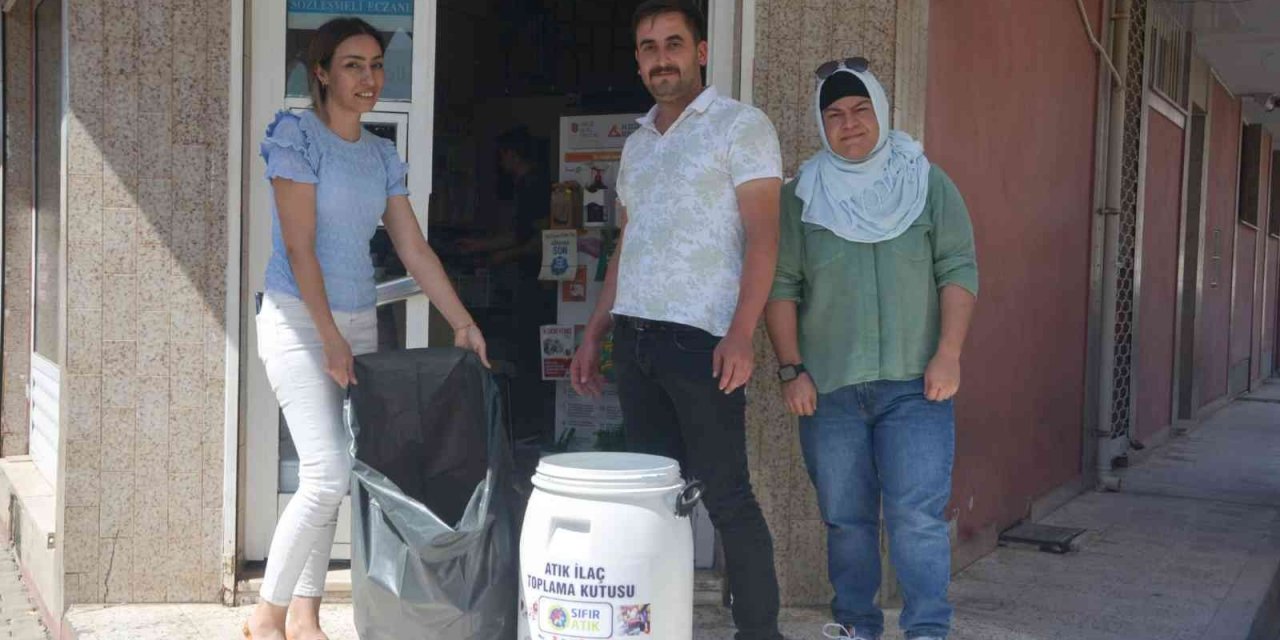 Köşk Belediyesi biriken atık ilaçları toplamaya başladı