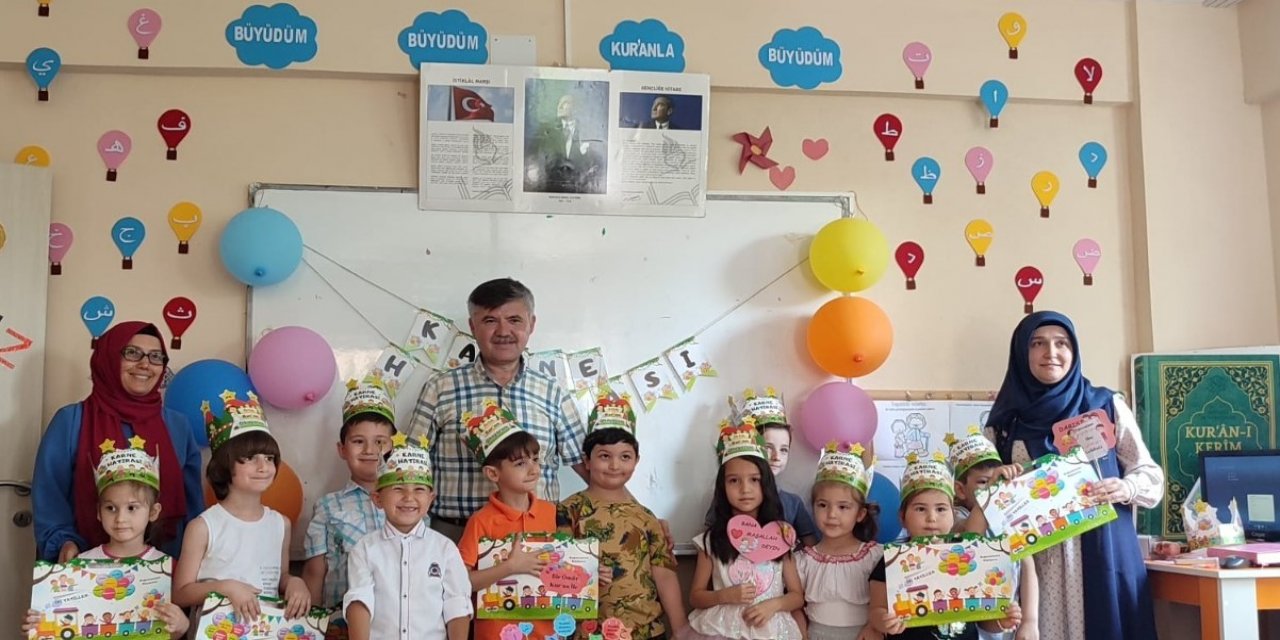 Köyceğiz’de Kur’an Kursu öğrencileri karne sevinci yaşadı