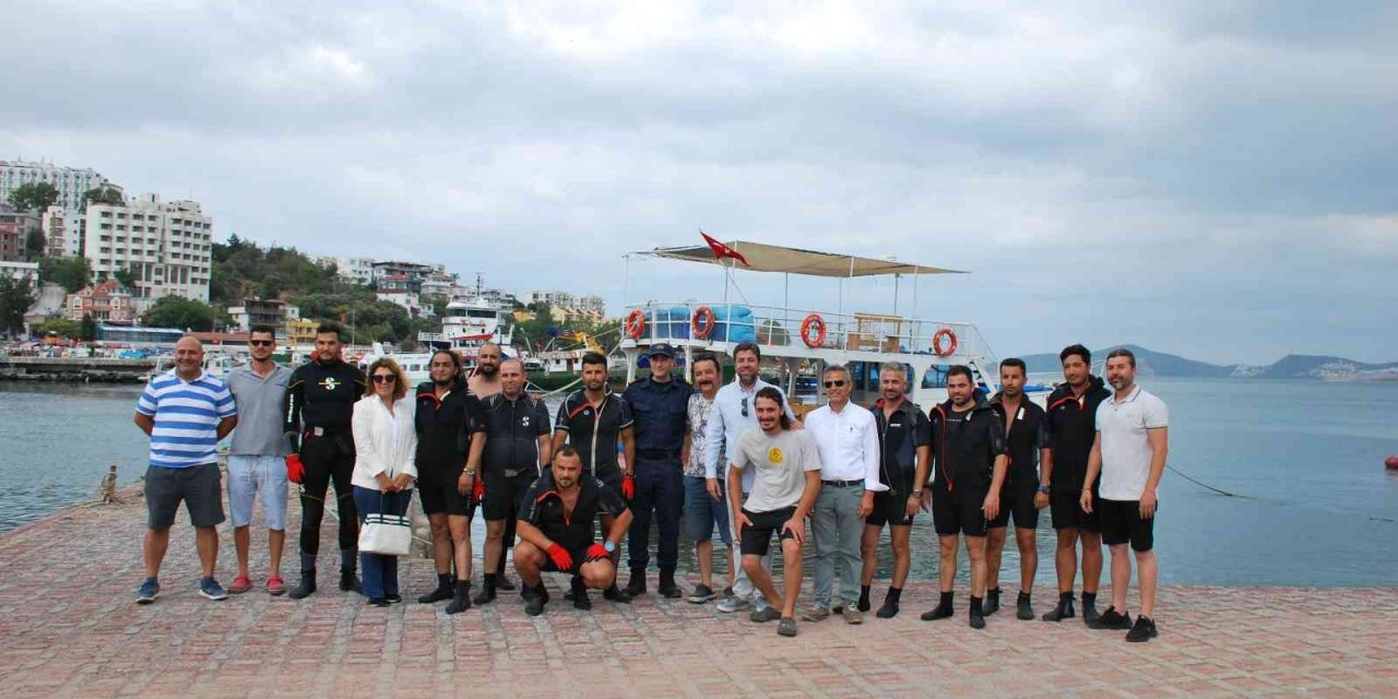 Milas’ta denizden çıkanlar şaşırttı