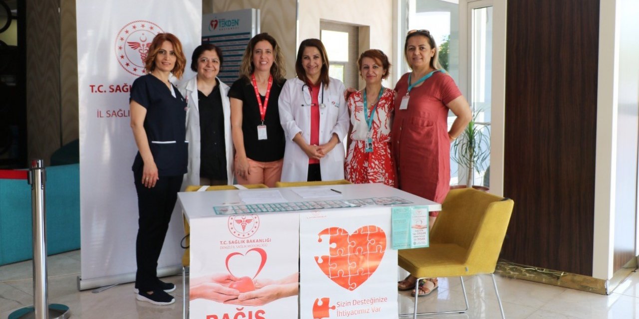 Denizli Tekden Hastanesi organ bağışına dikkat çekti