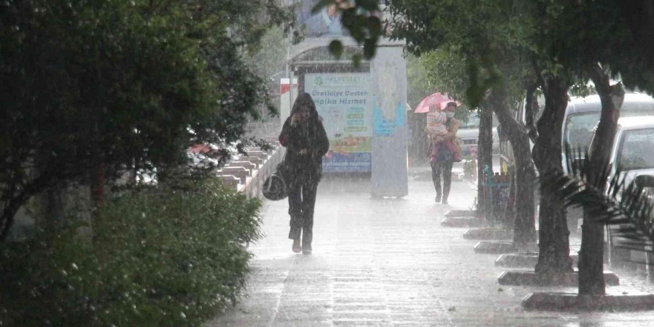 Aydın’a sağanak yağış uyarısı