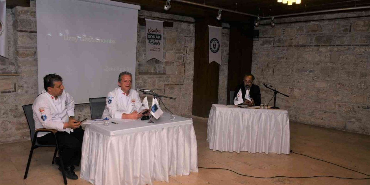 Kuşadası’nda, "Mars’a gidersek ne yiyeceğiz" konuşuldu