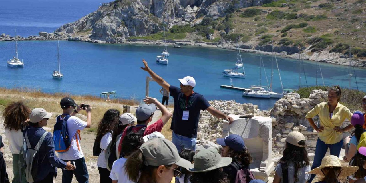 Datça Knidos’ta yaz bilim kampı