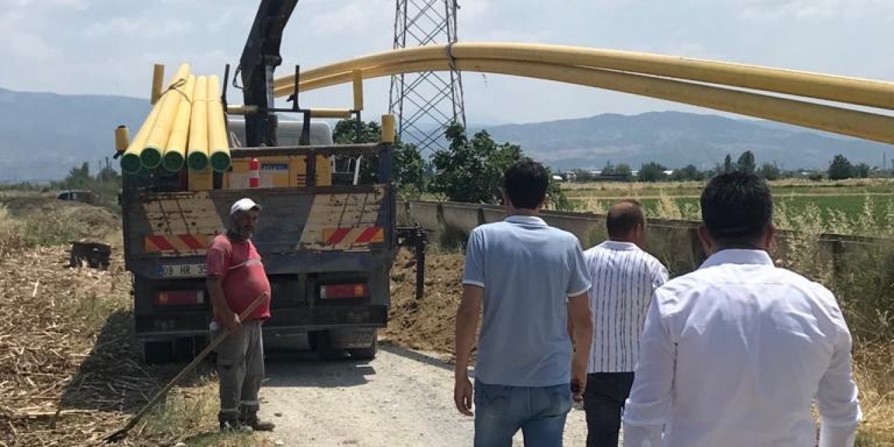 Başkan Öndeş, doğalgaz çalışmalarının başladığını duyurdu