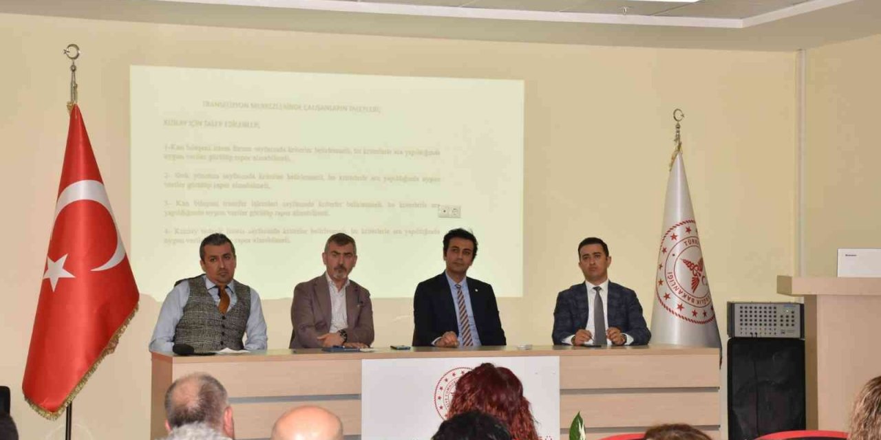 Aydın’da Kan ve Kan Ürünleri Hizmetleri Koordinasyon Toplantısı gerçekleştirildi