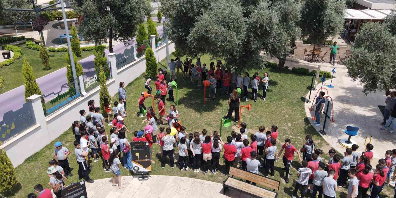 Matematik ve Bilim Parkı Efelerli öğrencilerden ilgi görüyor