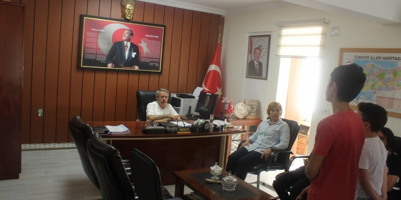 Köyceğizli öğrencilerden yapay zeka sunumu