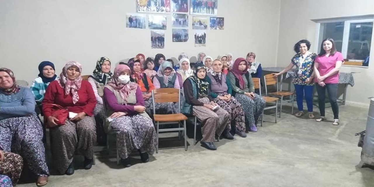 Nazilli’de kadın sağlığı konusunda bilgilendirme yapıldı