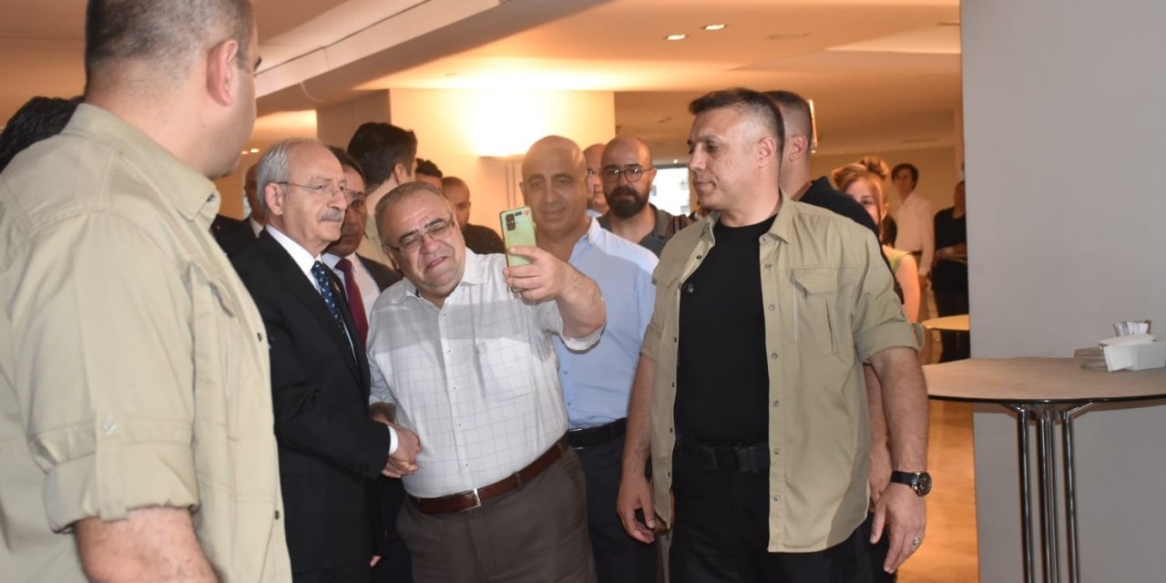 Kılıçdaroğlu, Soyer’in sunumunu dinledi