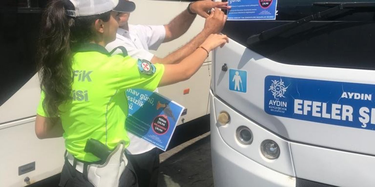 Trafik ekiplerinden “Korna” çağrısı