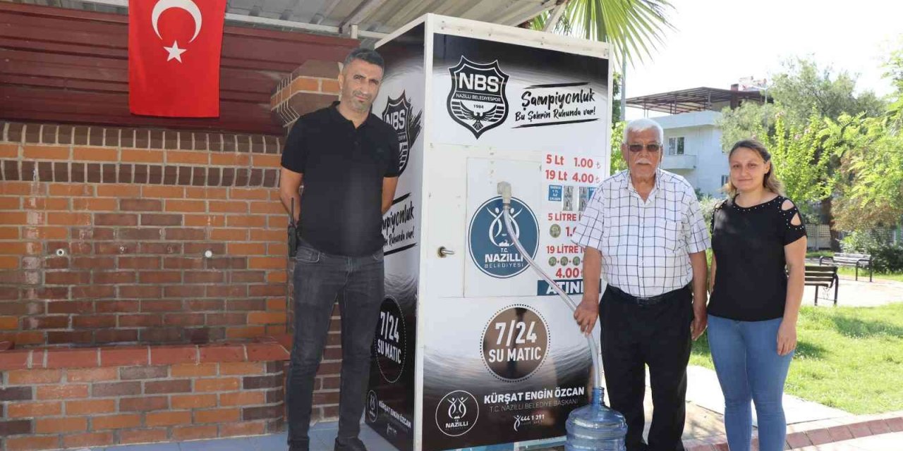 Nazilli Pınarbaşı Mahallesi’ne sumatik kuruldu