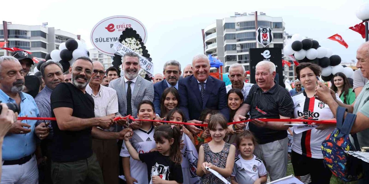 Efeler’de Süleyman Seba Parkı açıldı
