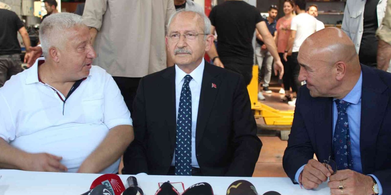 CHP Lideri Kılıçdaroğlu İzmir’de sanayi esnafı ile buluştu