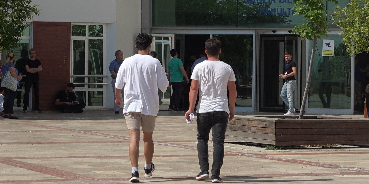 Sınava yetişemeyence büyük üzüntü yaşadı