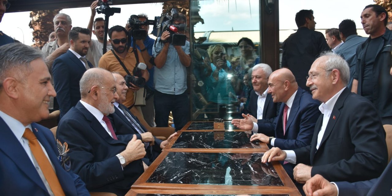Kılıçdaroğlu ve Karamollaoğlu İzmir’de bir araya geldi