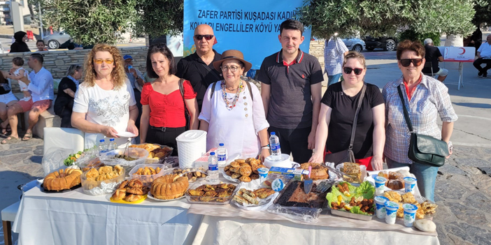 Zafer Partisi’nden Kuşadası Engelliler Köyü yararına kermes