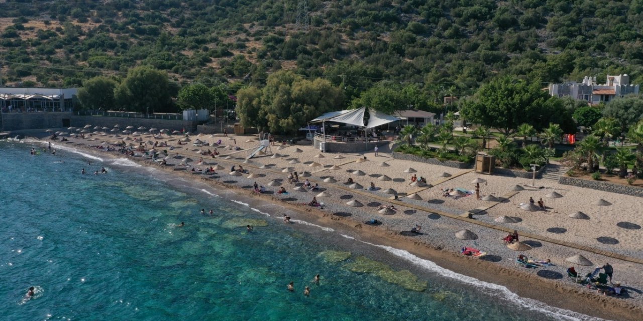 Bodrum Belediyesi halk plajları sezona hazır