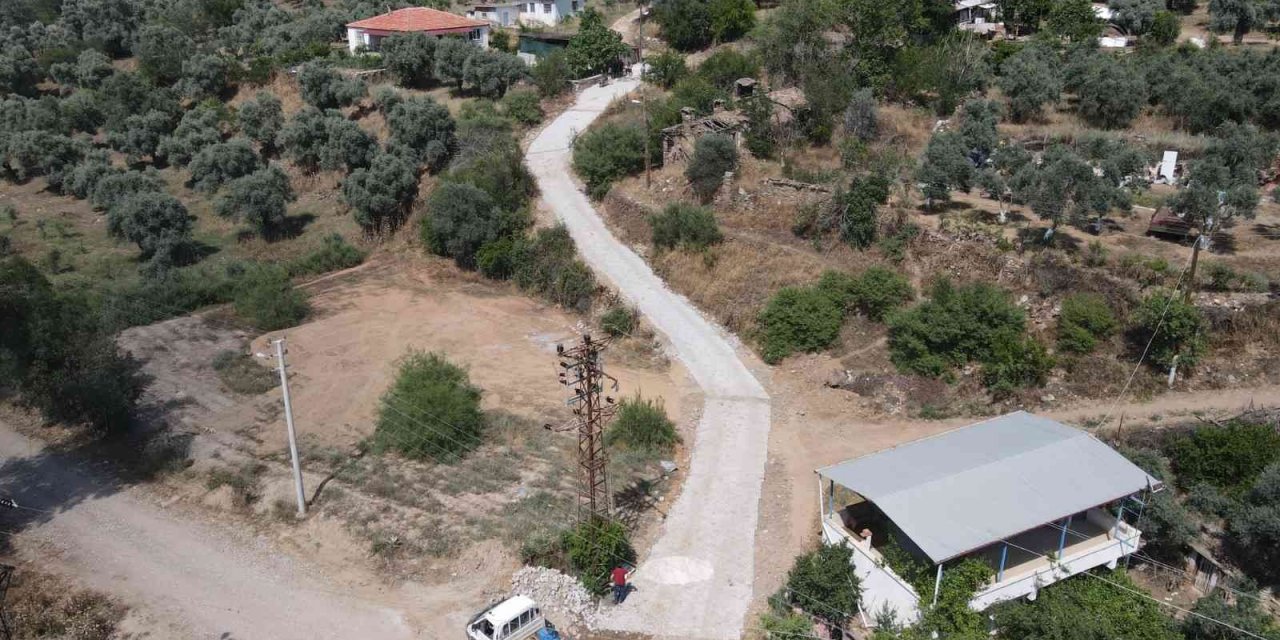 Ocaklı’da yol çalışmaları tamamlanıyor