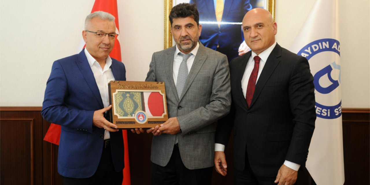 TÜRKAV'dan Rektör Aldemir’e ziyaret