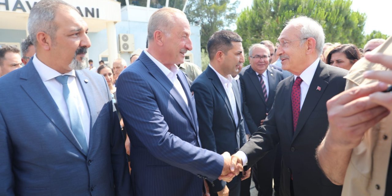Didim Belediye Başkanı Atabay, CHP Genel Başkanı Kılıçdaroğlu’nu karşıladı