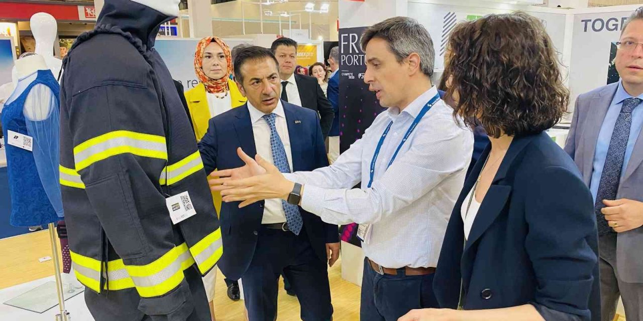 Denizli’den Almanya Heimtextil Fuarında teknik tekstil atağı
