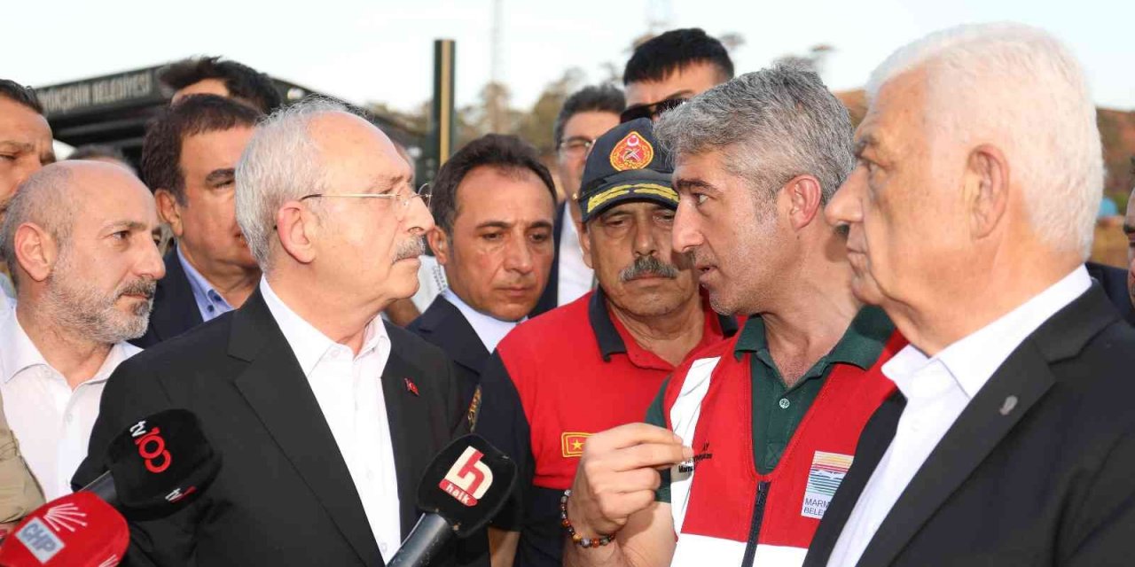 Kılıçdaroğlu’ndan Marmaris’e destek ziyareti