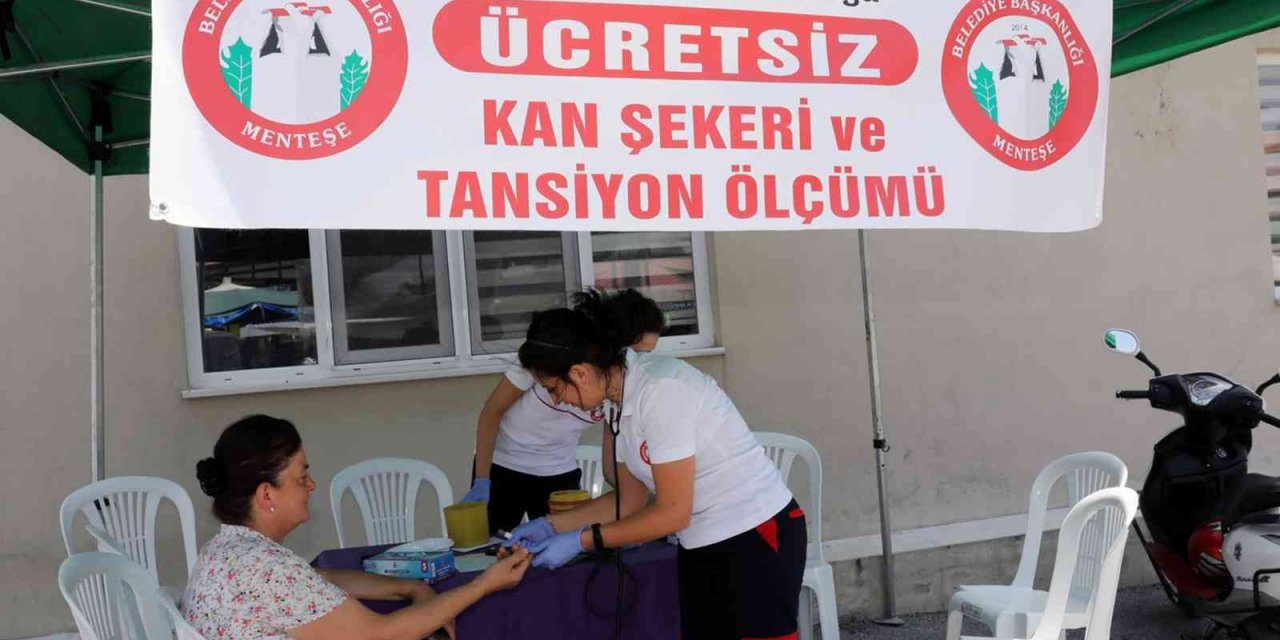 Menteşe Belediyesi’nden Ücretsiz Sağlık Taraması