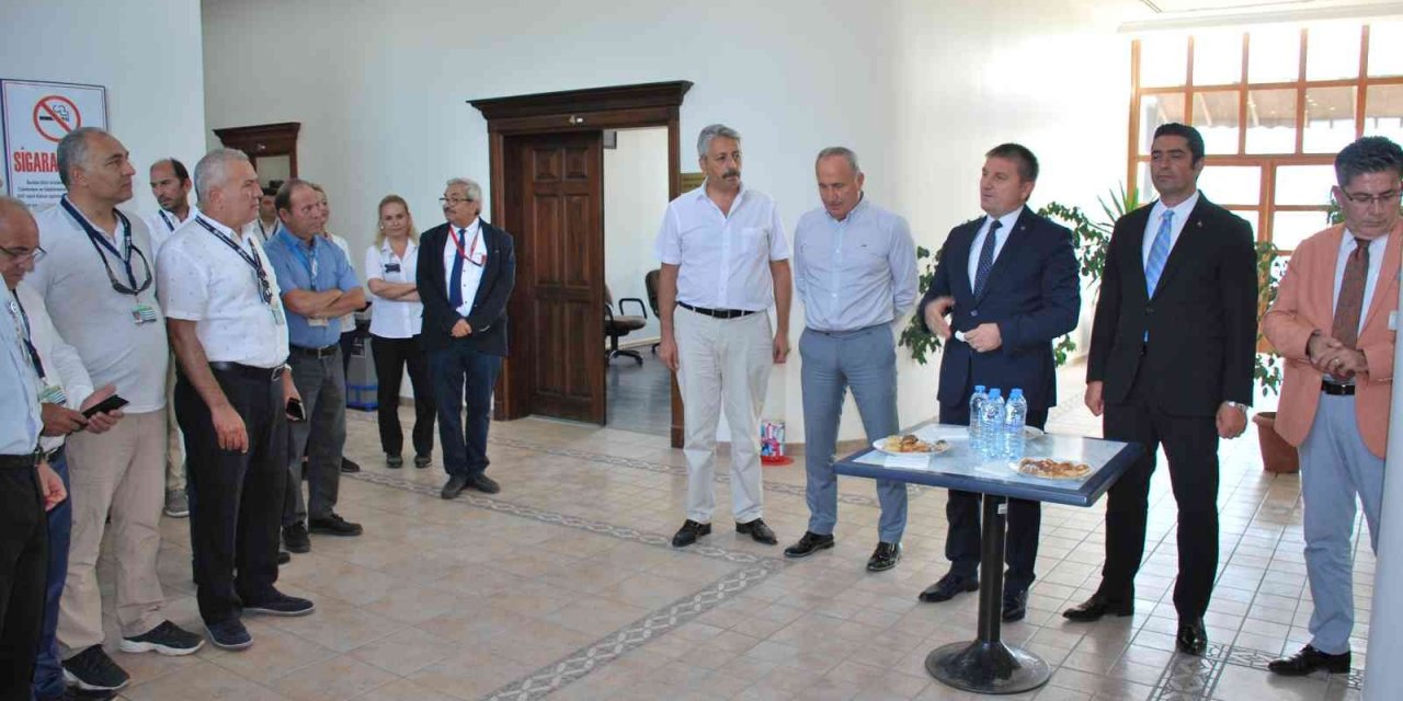 Milas - Bodrum Havalimanı’nda devir teslim yapıldı