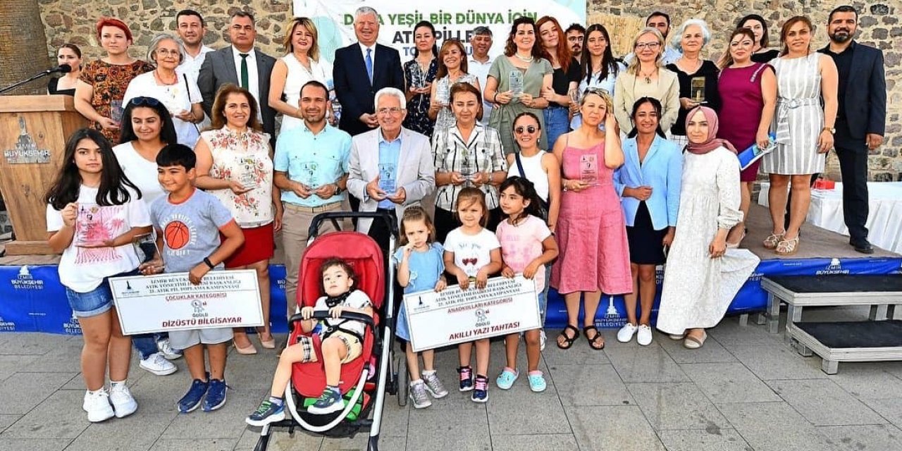 Atık pil toplama kampanyasında Çiğli rüzgarı