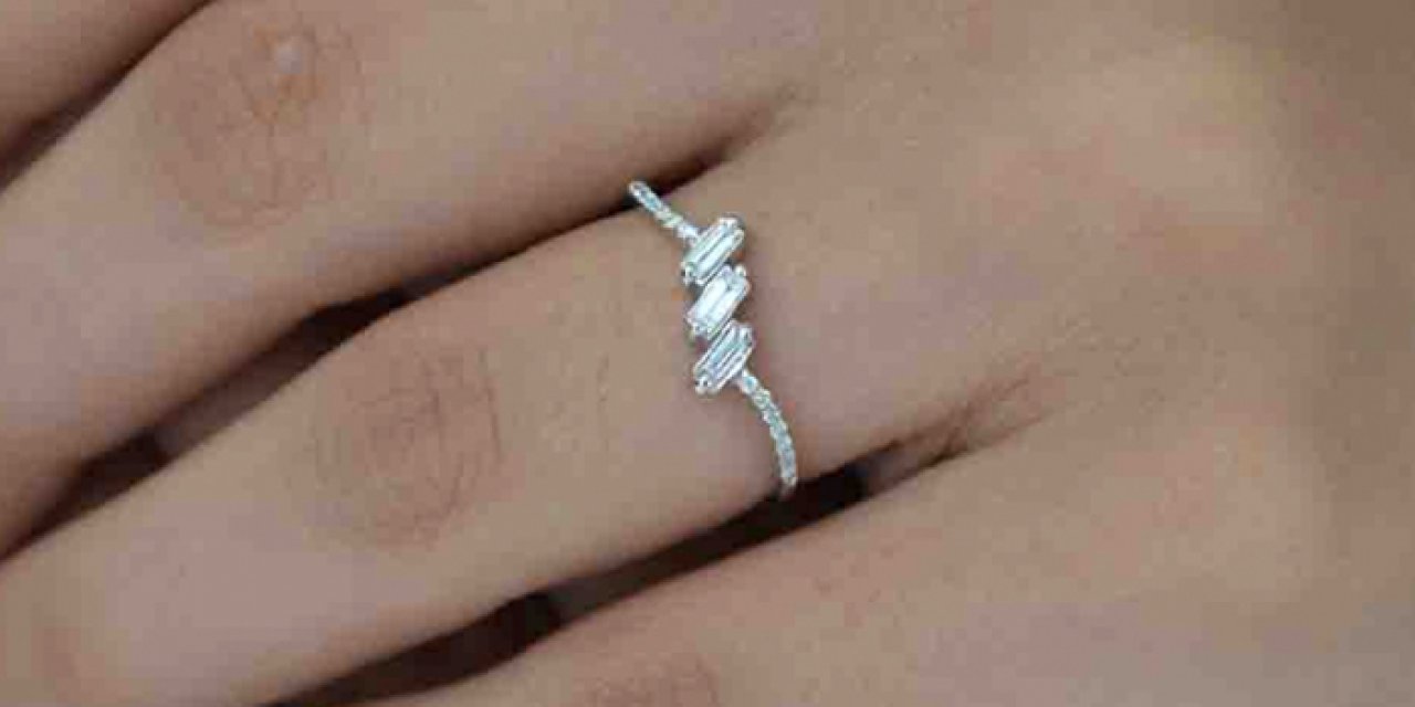 Eşsiz Bir Zerafet Çemberi Tamtur Pırlanta Yüzük