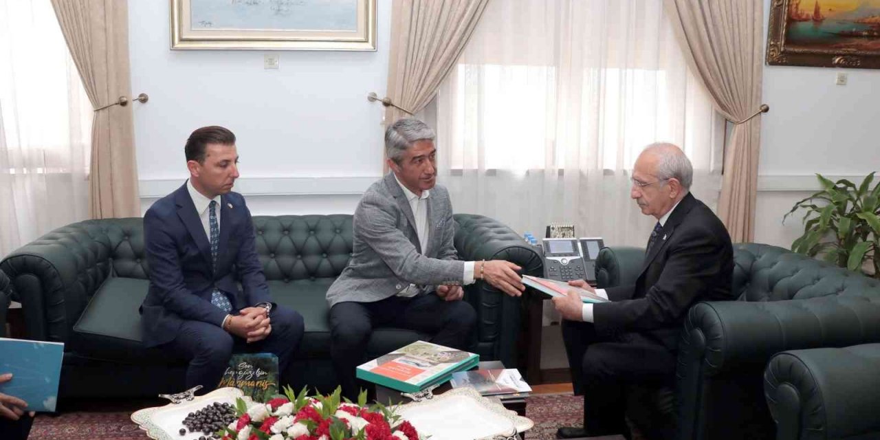 Başkan Oktay, Kılıçdaroğlu’na yangın raporu sundu