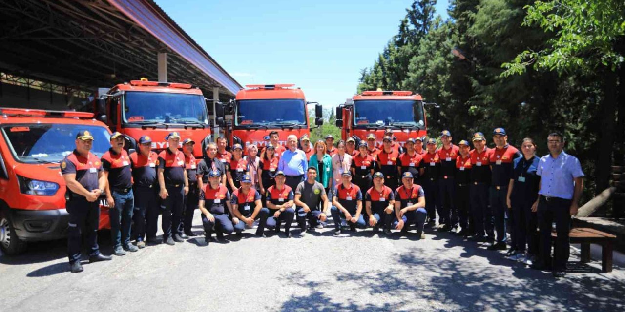 Başkan Gürün’den İtfaiye personeline teşekkür ziyareti
