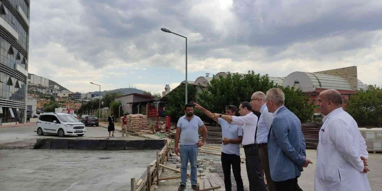 Aydın İl Sağlık Müdürü Açıkgöz çalışmaları yerinde inceledi