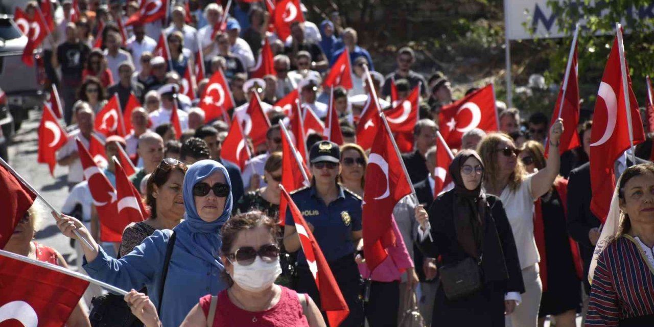 Atatürk’ün Urla’ya gelişinin 96. yıl dönümü coşku ile kutlandı