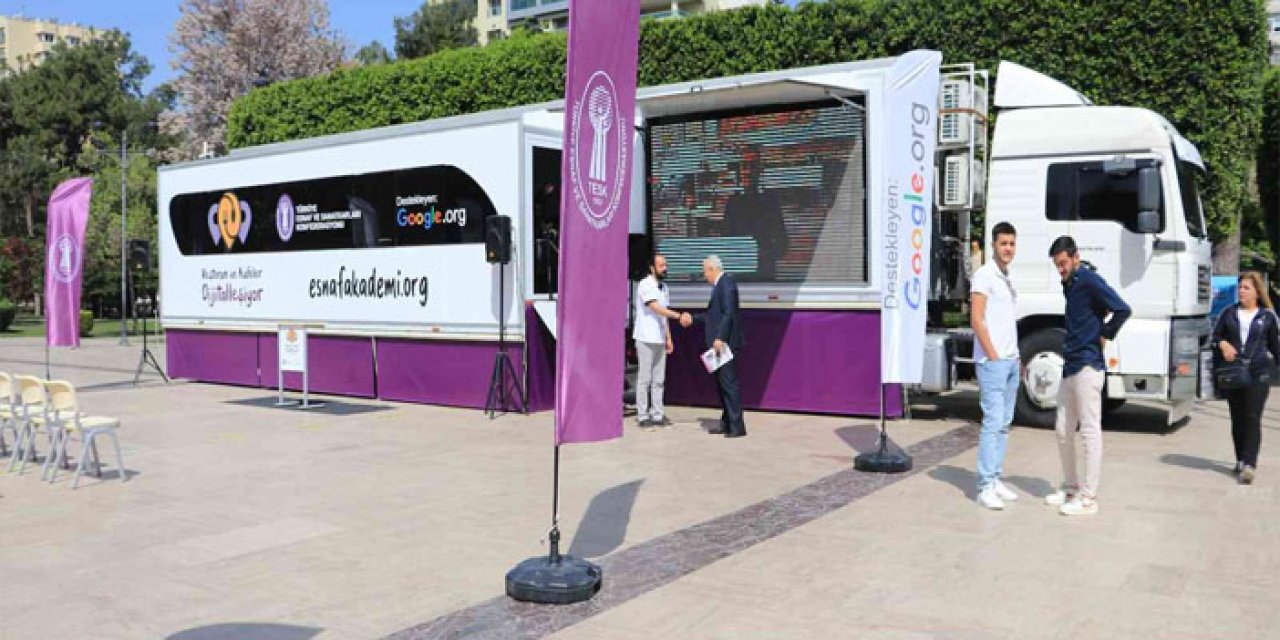 Restoran ve Kafeler Dijitalleşiyor Projesi’nin eğitim tırı Aydın'a geliyor