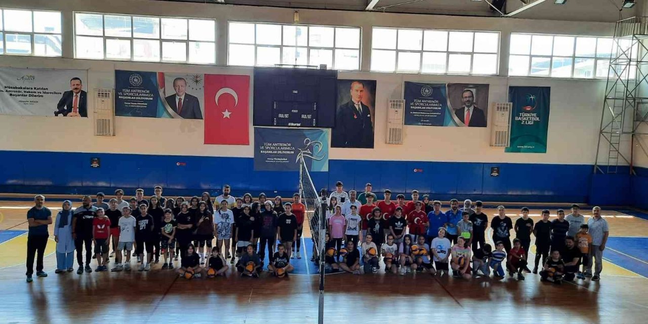 Yaz Spor Okulları, kapılarını gençler için açtı