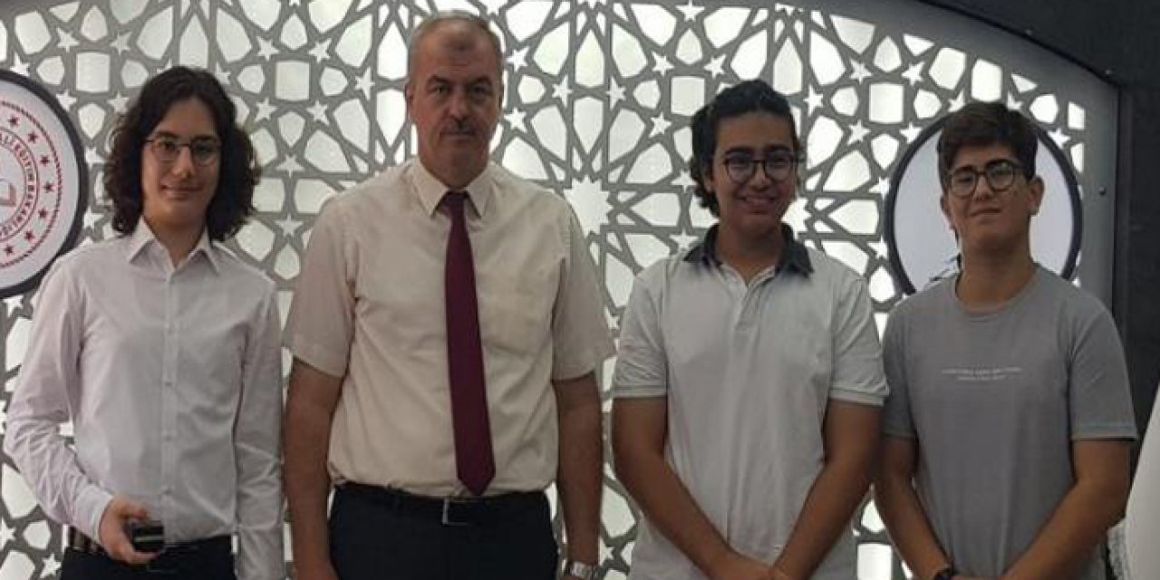 LGS Türkiye Şampiyonları, Milli Eğitim Müdürü Okumuş ile bir araya geldi