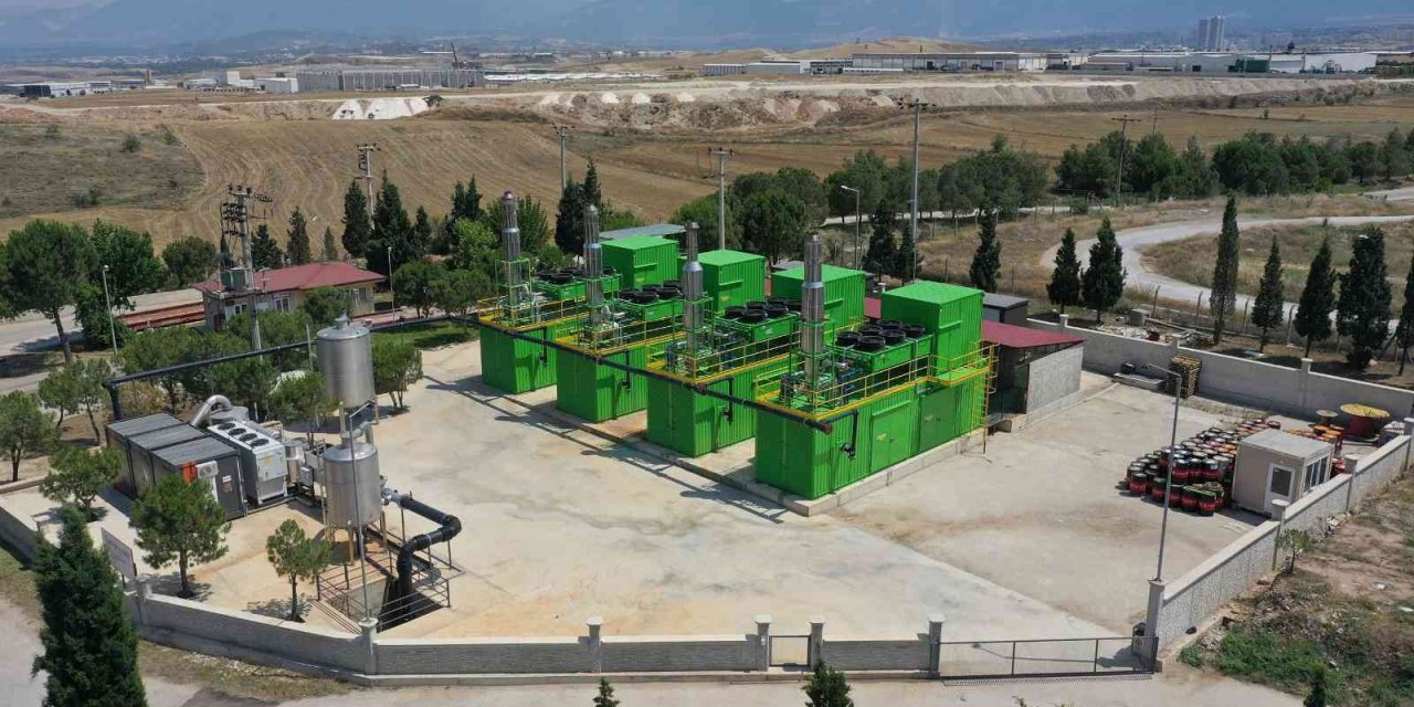 Denizli’nin çöpleri 15 bin haneyi aydınlatıyor