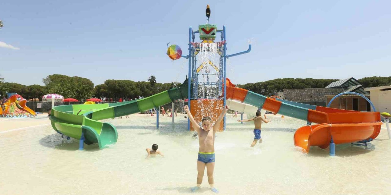Aydın Tekstil Yaşam Alanı’nda Aquapark hizmete açıldı