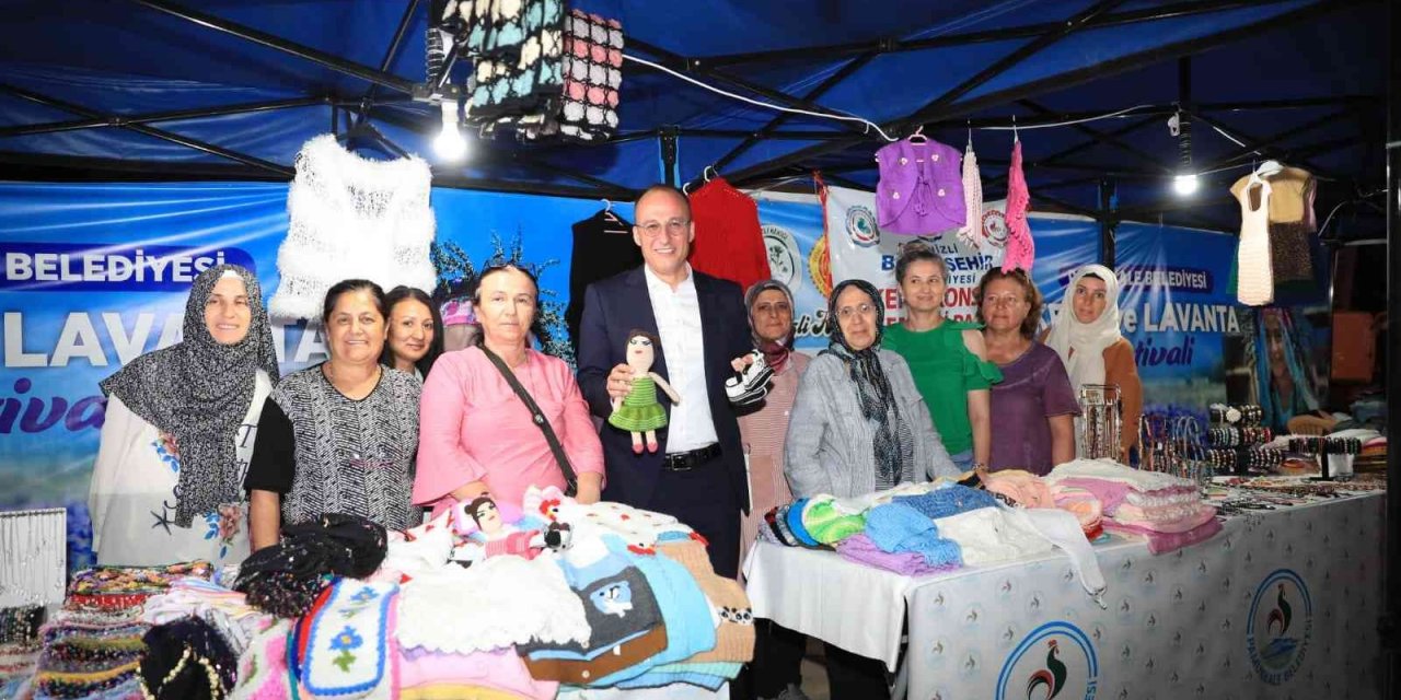 Pamukkale’de Kekik ve Lavanta Festivali’ne ilgi yoğun oldu