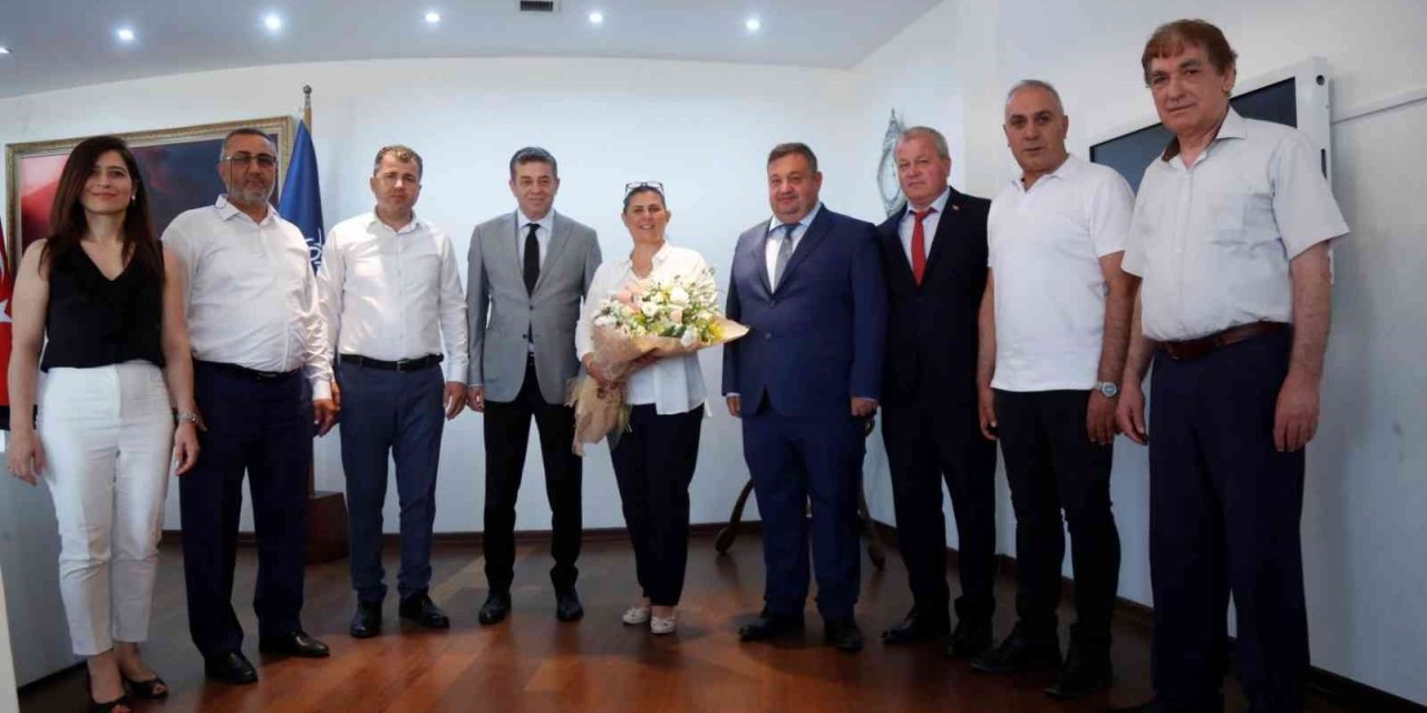 Aydın Esnaf ve Sanatkarlar Odaları Birliği’ni ağırladı