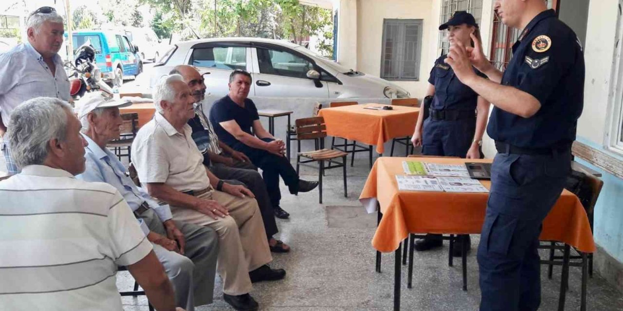 Jandarmadan erkeklere ‘Kadına El Kalkmaz’ eğitimi