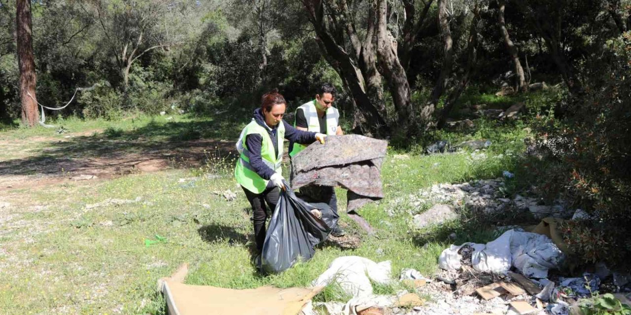 Bodrum’da 14 bin 962 ton evsel atık toplandı