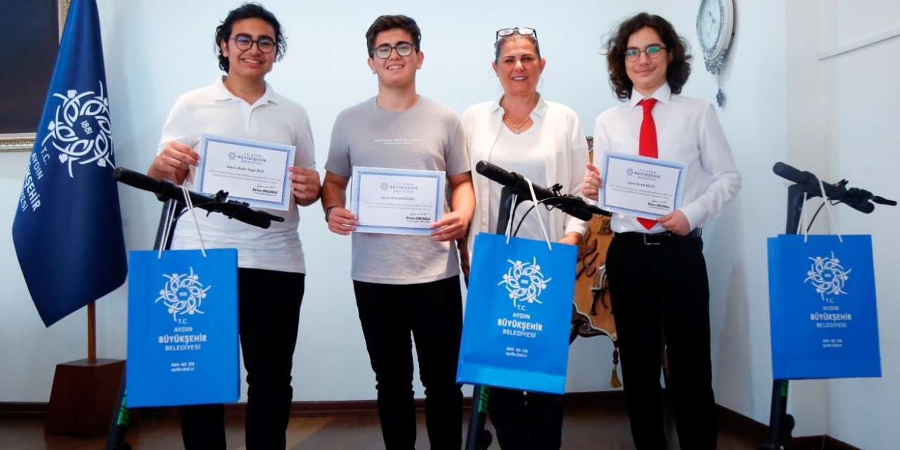 Başkan Çerçioğlu, Aydın’ın LGS birincilerini ağırladı