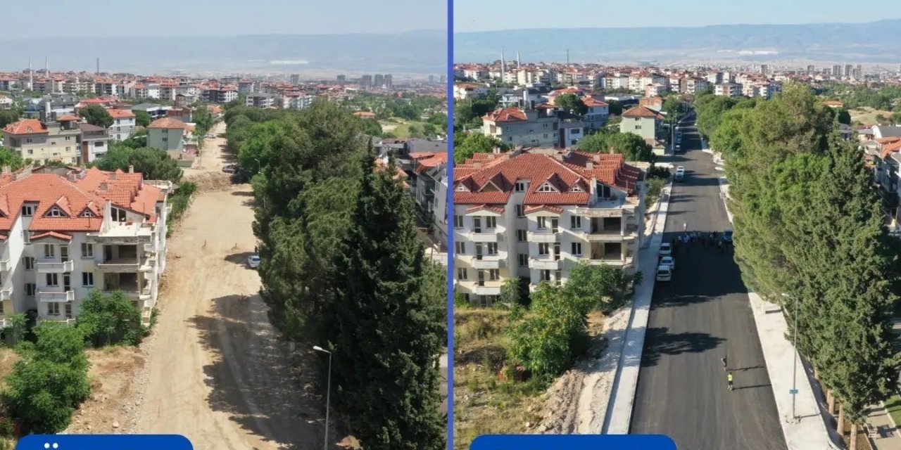 Başkan Doğan üst yapı çalışmalarını mahalleli ile birlikte inceledi