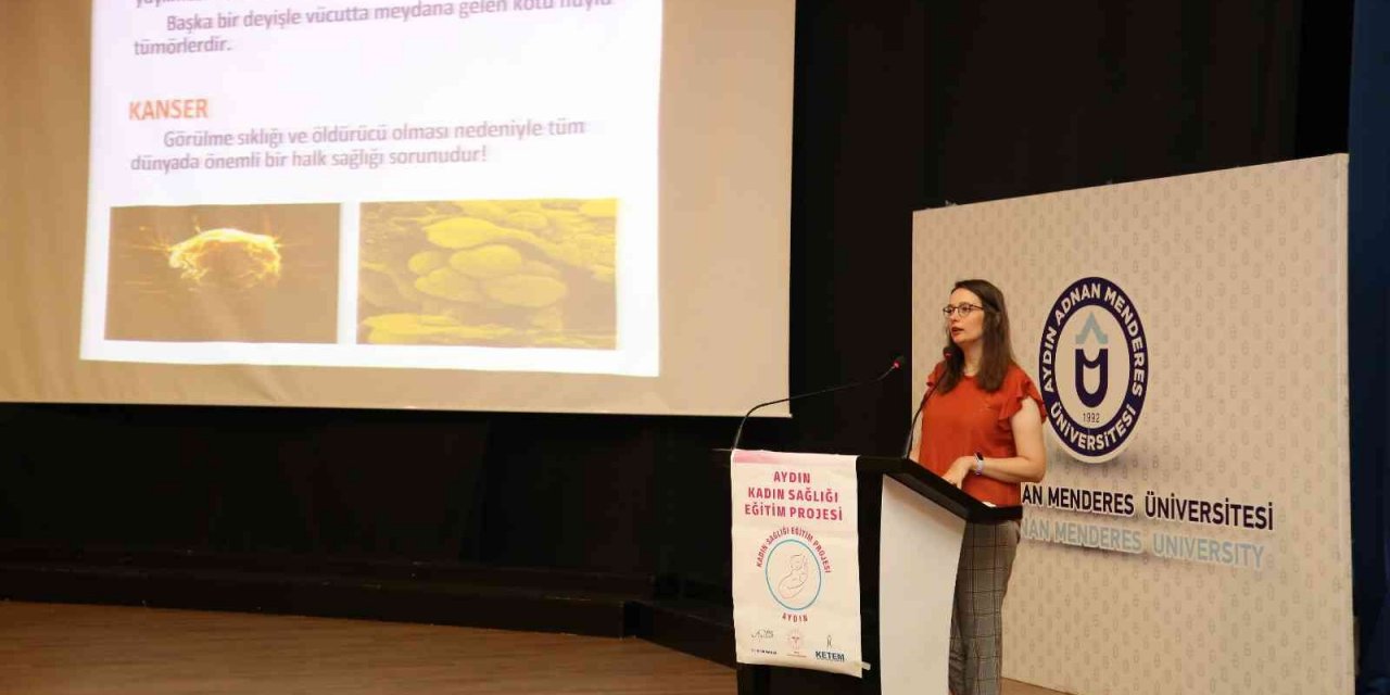 ADÜ personeline kadın sağlığı eğitimi verildi