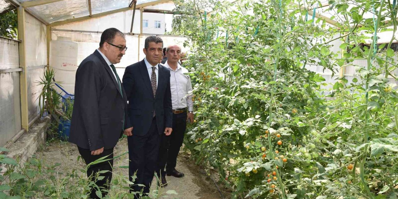 Meslek liselerinde tarım seferberliği Sarayköy’den başlayacak